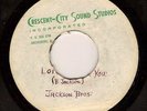Gospel Soul Doo-Wop 45 Acetate JACKSON BROS Lord Thank You / God is Able Hear