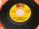 Original The Miracles / What's So Good About Good-by Error / Tamla Motown 45 NM