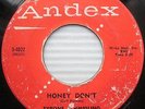 TYRONE SCHMIDLING Honey Don't ROCKABILLY promo 45 Carl Perkins Beatles w348 HEAR