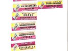 DISCHI  RADIO JUKEBOX  1997  FESTIVALBAR  PROMO  STICKERS  45  RPM