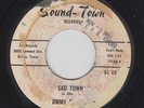JIMMY ELLEDGE Sad Town 45 on Sound-Town EX Texas northern soul HEAR