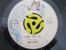Very Rare XOVER SOUL 45 -John Minnis-I Want Your Love-JM HEAR