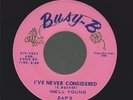 INELL YOUNG i've never considered / his love for me NORTHERN SOUL 45 on BUSY B