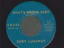 RUDY LUDAWAY what's wrong baby DEEP SOUL 45 on AWAKE