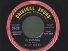 BILLY YOUNG glendora SOUL 45 on ORIGINAL SOUND