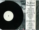The Damned TEST PRESS phantasmagoria MCF3275 white label BLACK vinyl punk damned