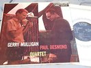 Gerry Mulligan & Paul Desmond Quartet - VERVE CLEF SERIES # MGV-8246 - rare jazz
