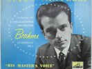 HMV ALP 1152 *GOLD* GUIDO CANTELLI* BRAHMS SYMPHONY NO. 1 *FULLY LAMINATED COVER