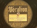 78 RPM  Blind Uncle Gaspard / Delma Lachney, Vocalion 5280, E-V+  Cajun