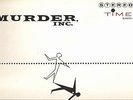 MURDER, INC crime jazz film noir soundtrack 1960 Stereo LP audiophile Peter Gunn
