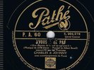 charles trenet et jonny hess 78t  ecole buissonniere