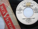 ELVIS PRESLEY Mystery Train / I Forgot To Remember RCA WHITE LABEL PROMO 45 w562