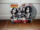 KISS fried alive Clear vinyle Transparent édition HARD ROCK LP Live 1974-1976