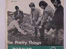 PRETTY THINGS: Rosalyn / Big Boss Man 45 (South Africa PS yellowed tape residue