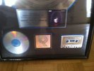 KISS Casablanca RIAA Award Paul Stanley Platinum
