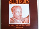 Alla Blues LP Country Blues in California 1947-54 LP West Texas Slim King Davis