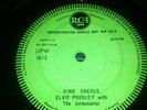 KING CREOLE ELVIS DEMO 45