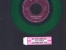 Beatles/Harrison MINT/UNPLAYED LIMITED GREEN VINYL 45 WITH JUKEBOX STRIP/OOP
