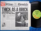 Jethro Tull, Thick As A Brick, Orig UK Chrysalis/Island LP, VG+/EX+, 1st Press