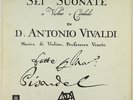 FRANCO GULLI VIVALDI SIX VIOLIN SONATAS ARCOPHON ED.1 STEREO 2 LP AC 711 NM