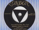 JULIUS LA ROSA Suddenly There's A Valley (LONDON) Gold Tri Centre UK 45