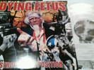 DYING FETUS DESTROY THE OPPOSITION TRANSPARENT VINYL LP INSERT  LIMITED LIKE NEW