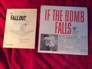 DAVID WILEY If The Bomb Falls recorded guide to nuclear survival lp with book