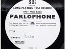 With The Beatles - 2 x 1-Sided UK 1963 Mono *TEST PRESSING* Parlophone LPs