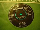 VERY RARE UK BLACK PARLOPHONE-THE BEATLES-LOVE ME DO-VG -RINGO ON DRUMS