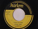 SONNY TERRY: I Love You Baby / Dangerous Woman 45 (wol) rare Blues & R&B