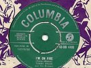 TOMMY BRUCE and the BRUISERS i'm on fire*broken doll 1960 UK COLUMBIA 45