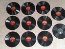 George Formby and his Ukulele with Orchestra 11 X 78rpm records