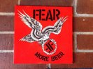 Fear More Beer Punk Hardcore Gg Allen Metallica Suicidal Tendencies 1st Press