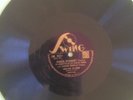 78 Rpm Swing  253 Q H C F Django Reinhardt Lover Man