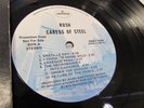RUSH caress of steel US ORIGINAL WLP PROMO LP SRM-1-1046 (A2/B1) VG+++