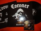CORONER-DEATH CULT, PRIVATE METAL LP+CD,ONLY 150,CELTIC FROST,DEATH,NM