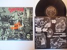 TERRORIZER WORLD DOWNFALL LP + INNER 1ST UK PRESS MOSH 16 A/B1 EARACHE GRINDCORE