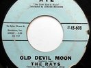 RAYS 45 Old Devil Moon / Silver Starlight XYZ Doo Wop 1960 w722