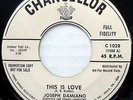 JOSEPH DAMIANO 45 This Is Love / Rumors VG++ Teen PROMO 1958 w1041