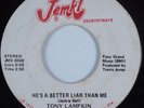70s Soul 45 TONY LAMPKIN He's a Better Liar Than Me JEMKL HEAR