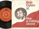 BOB DYLAN LIKE A ROLLING STONE & GATES OF EDEN DANISH NORWAY 45+PS 1965 FOLK