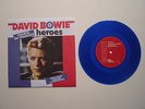 David Bowie - Heroes Limited 2015 Blue Vinyl French 7-inch version - Rare