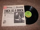 JETHRO TULL  -  THICK AS A BRICK  LP  NEWSPAPER COVER