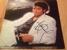 MICHAEL JACKSON HAND SIGNED THRILLER LP AUTHENTIC GREAT CONDITION