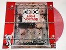 AC/DC 'High Voltage' 2014 EU Only Re-Issue LP Pink Splatter Color Wax Rare ACDC