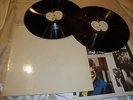 BEATLES IMPORT BRIGHT WHITE ALBUM LP APPLE & POSTER EX