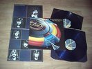 ELO : OUT OF THE BLUE (JET DP400) D/LP BLUE VINYL C/W RARE POSTER.