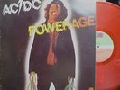 AC/DC RED VINYL Powerage LP CANADA ONLY 1979