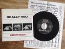 REALLY RED 'MODERN NEEDS' AWESOME 1980 TEXAS PUNK 7