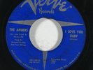 Northern Soul 45 AMBERS I Love You Baby/Now I'm In Trouble on Verve
